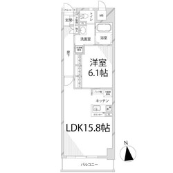 キャッスルコート博労町の物件間取画像